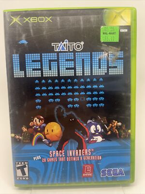 Taito Legends (Xbox, 2005) Complete & Tested Space Invaders +