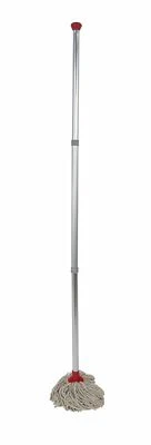 DISCOUNTED CLEANING SUPPLIES Red - Professional Mop Handle and 2 Mop Heads - DCS - CKMSREX1I