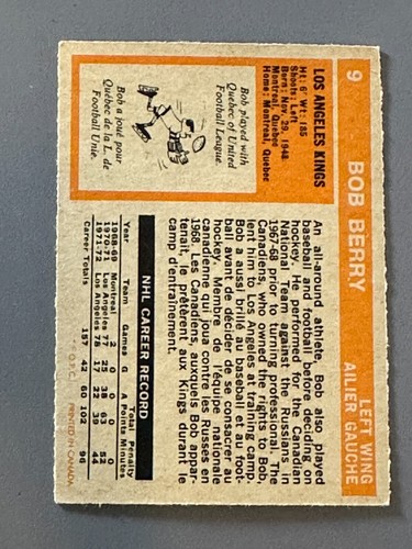 1972-73 NHL O Pee Chee OPC Hockey Cards # 1 - 110 Buy Single Cards - Picture 17 of 269