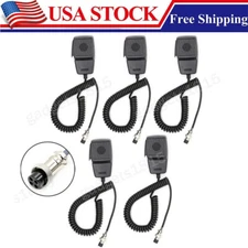 5PCS DM-507-4 Microphone 4PIN Handheld Speaker For COBRA UNIDEN CB Two Way Radio