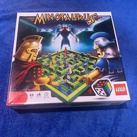 Lego MINOTAURUS Buildable Board Game 3841 Complete with Box & Instructions Used