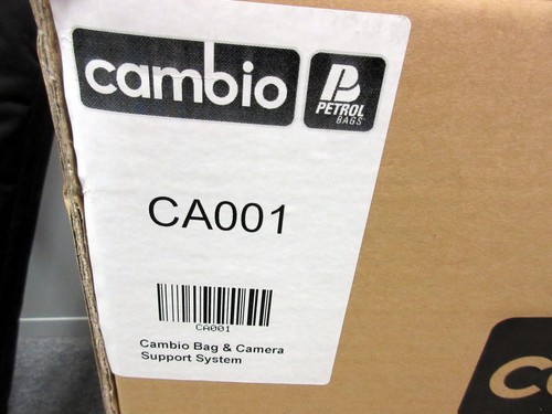 Brand New Black Petrol CA001 Cambio Camera Carrier/Support System Handle Wheels - Picture 11 of 13