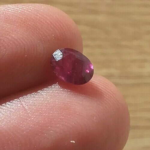 1.39 CT Rubí Natural origen Mozambique y Certificado AIG incluido(Ver Vídeo) - Bild 6 von 10
