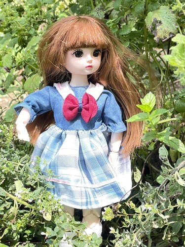 BJD 12" 1/6 Doll Full Set With Dress & Shoes - Picture 4 of 6
