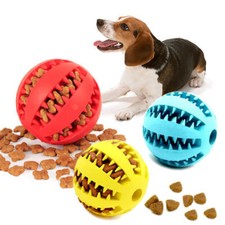 2 Dog Balls Cleaning Chew Toy