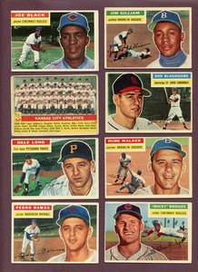 LOT-OF-117-DIFFERENT-1956-TOPPS-BASEBALL-CARDS-GD-to-VG-GMCARDS