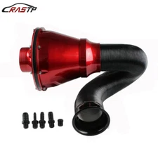 Red Apollo Universal Cold Air Intake Induction Kit With Air Box & Filter