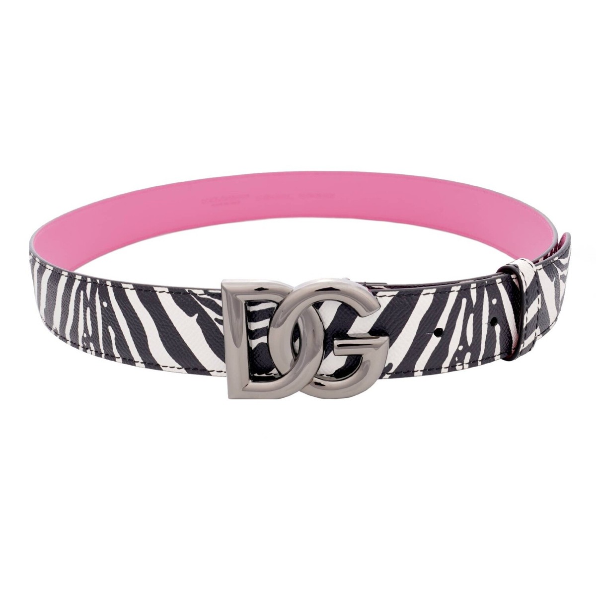 Dolce & Gabbana ヘビ革ベルト 80cm DOLCE&GABBANAヘビ柄ベルト 美品