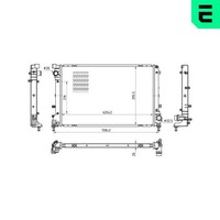 MotorküHler WasserküHler ERA 673170 FüR Abarth 500 595 695 500C 595C 695C 312