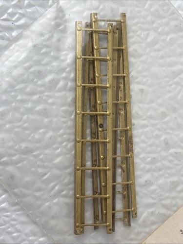 All Nation Line 3032 Brass 8-Rung Ladder O Scale Model Railroad 4Pk - Picture 3 of 3