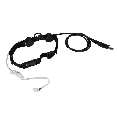 Z Tactic Throat Mic Z003 Kopfhörer Mit Wasserdichtem PTT Für UV 5R KUI - Photo 6/12