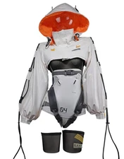 Miccostumes Women'S Sexy, Cool, Cute, And Moe Bodysuit Leotard Cosplay Costume _