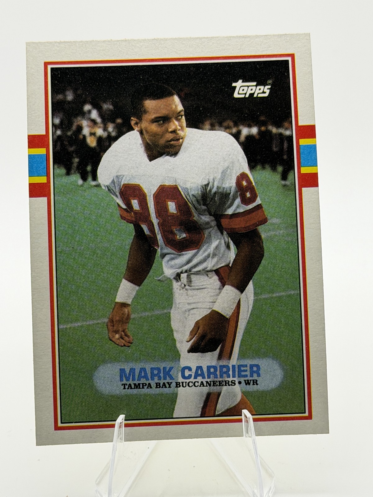 Mark Carrier 1989 Topps #331 RC Buccaneers