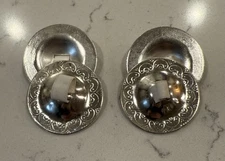 Castanets Finger Cymbals Silver Toned