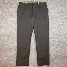 Public Rec Dealmaker 5 Pocket Pants Mens 34x30 Black Chino Casual Golf Stretch