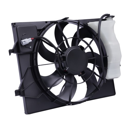 Ventilador condensador de radiador doble para Hyundai Accent, Kia Rio 2018 2019-2020 25380H9050 - Imagen 1 de 11