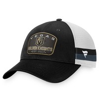 Vegas Golden Knights Nhl Fanatics Fundamental Trucker Cap Schwarz