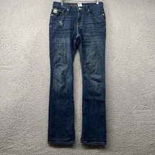 Cinch Ian Jeans Mens 30x36 Fit 32x36 Slim Fit Boot Cut Blue Denim Pants Western