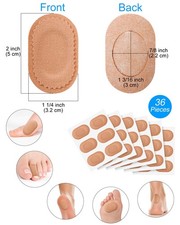 36Pcs Bunion Pain Relief Pads to Wear with Shoes, Self-Adhesive Bunion Protec...