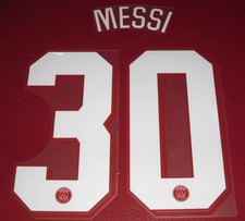 Flocage officiel Messi N°30 ligue des champions PSG 2021/22 Home vendeur pro