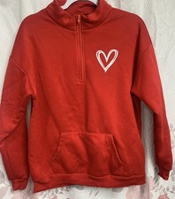 Red Sweatshirt Shein Product. Very Comfy Size Large