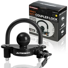 Heavy Duty Trailer Tongue Lock Hitch Coupler Tow Ball Lock 1-7/8", 2", 2-5/16"