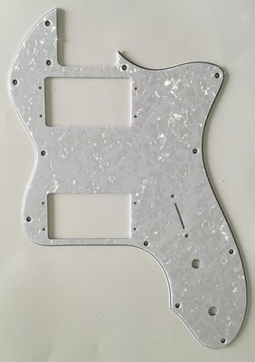 4 Ply White Pearl Pickguard Fit Fender '72 Thinline Telecaster Guitar Parts