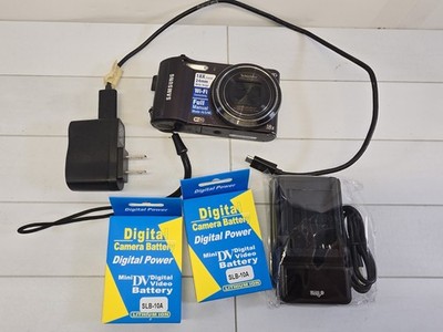 Samsung WB150F Digital Camera Black with 2 Batteries and Charger