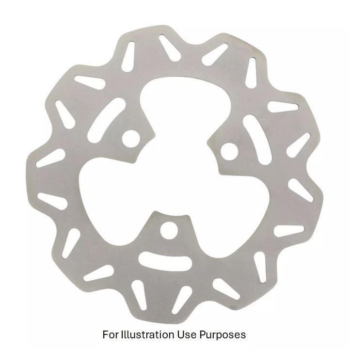 EBC VR Scooter Solid Vee Rear Disc - VR978