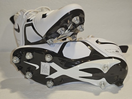 Nike Alpha Menace Pro 3 Detach Football Cleats Size 13 DH3293-100 White / Black - Picture 2 of 8