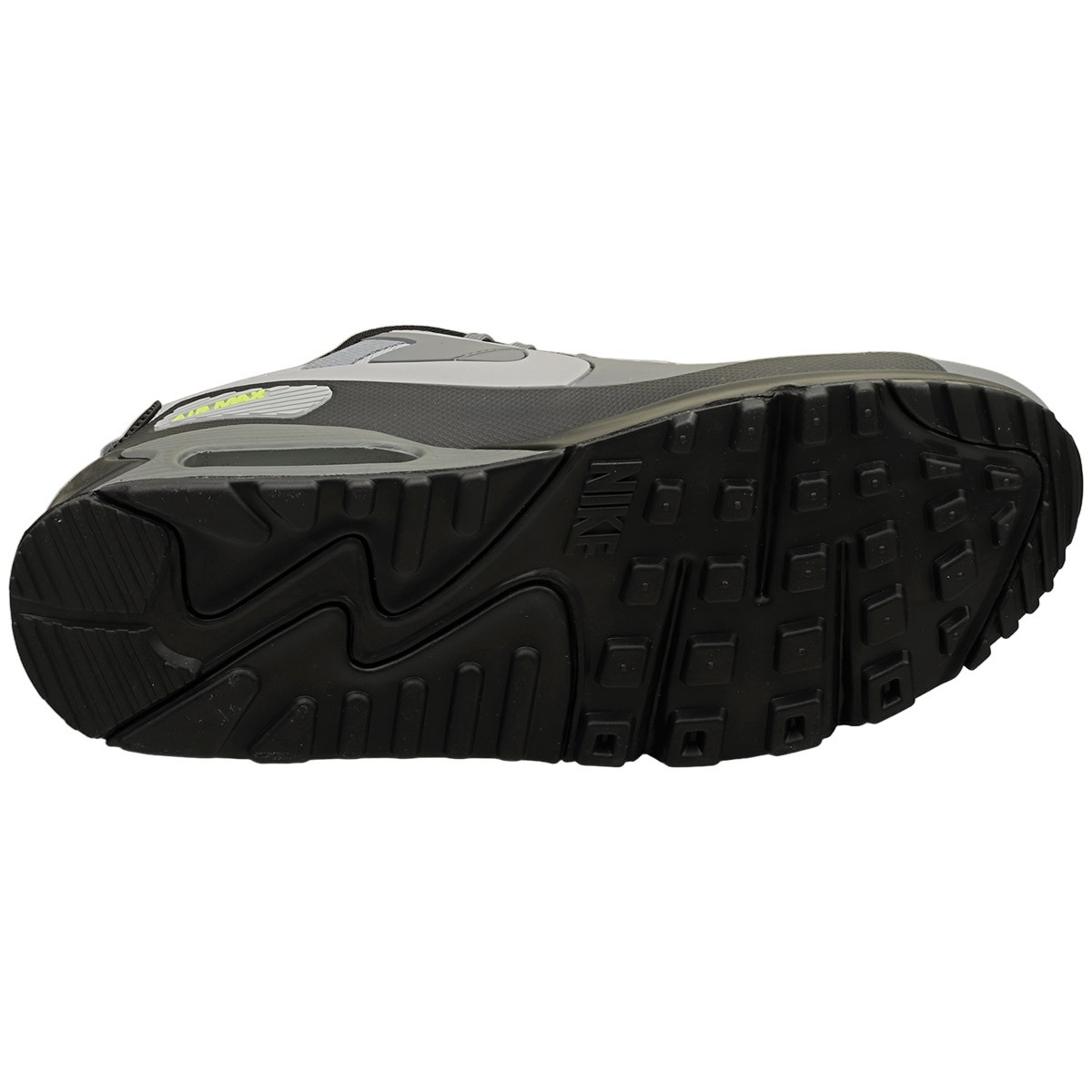 Nike Air Max 90 Drift Mens Fashion Sneakers in Grey Black thumbnail 6