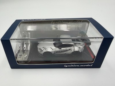 Ignition Model 1/64 IG2338 PANDEM Toyota Supra A90 Silver With Mr Miura figure