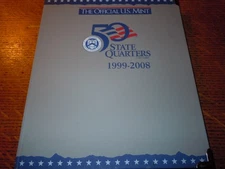 1999-2008 100-coin 50 State Quarter Complete uncirculated Set in US Mint Album