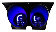 Intellitronix Led Digital Dash Kit 1967-1968 Camarofirebird - Blue
