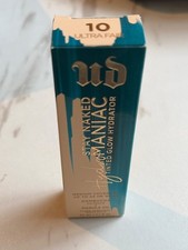Urban Decay Stay Naked Hydromaniac Tinted Glow Hydrator /10 Ultra Fair NEW