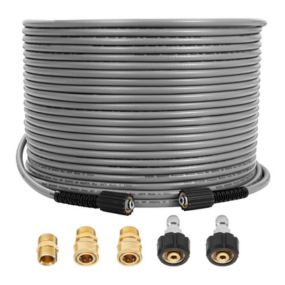 #ad Manguera Para Hidrolavadora De Cien Pies Resistente A Dobleces De Lujo Pro $136.53