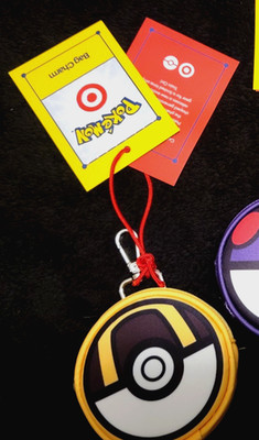1x Pokémon x Target Exclusive Merch Ultra Ball New In Hand w Tags Ball Charm