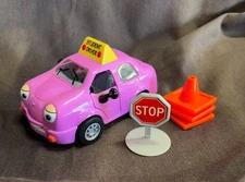 The Chevron Cars 1998 Danni Driver Purple Vintage Collectible Toy Car