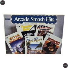 SEGA Arcade Smash Hits Limited Collector Commodore 64 C64 Spiel Big Box CIB 1990