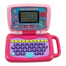 Leapfrog Kids Toy 2-in-1 LeapTop Touch Laptop Electronic Learning Game Pink