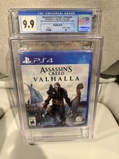 Assassin's Creed Valhalla - Sony PlayStation 4 CGC Graded 9.9  B+ New Sealed !!