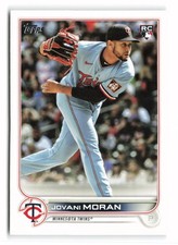 2022 Topps #387 Jovani Moran Rookie Minnesota Twins RC