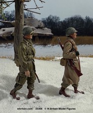 W.Britain 25306 "Are We There Yet " 101st Airborne Marching, 1944-45 Britains