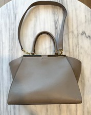 Borsa Fendi Petite 3Jours Tortora Ceruleo Peekaboo