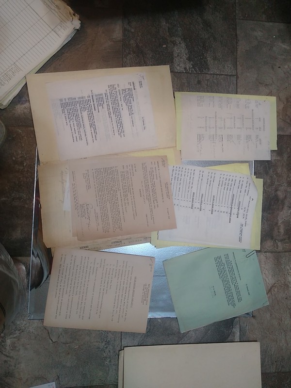 Official navy Documents Feb 10, 1943 HOLE FILE!