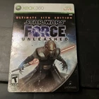 Star Wars The Force Unleashed Ultimate Sith Edition Xbox 360 + Steelbook, Tested