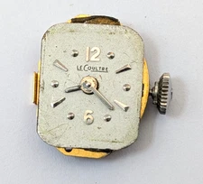 Vintage LECOULTRE Ronda 751E 4 Jewels 12mm Quartz Watch Movement PARTS or REPAIR