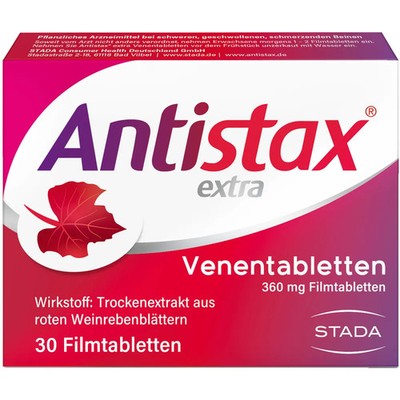 ANTISTAX extra Venentabletten 30 St PZN 00002312