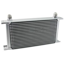 Ölkühler 19 Reihen AN10 Anschluss Universal Zusatz Öl Kühlung Extern Oil Cooler