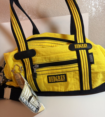 HEDGREN OUTDOOR GEAR Yellow Duffle Bag